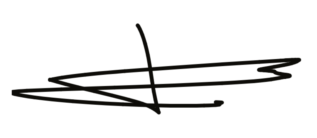 Firma manuscrita de Juan Moreno